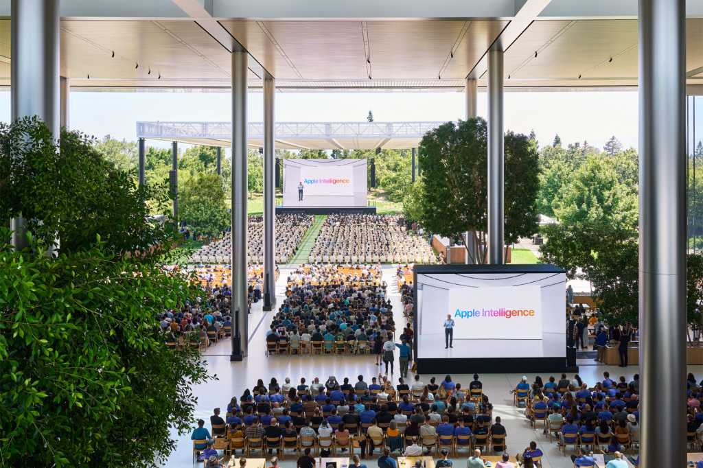 Apple Intelligence launch at WWDC 2024
