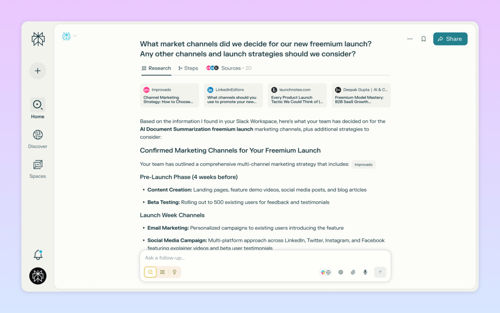 Slack MCP server
